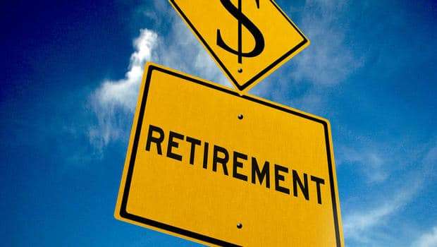 Retirement Yellow Sign